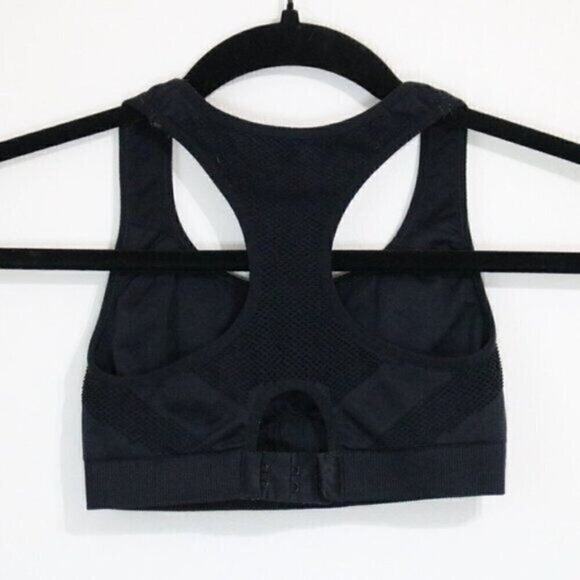 Women's Victoria Secret Sport VSX Black Tank Sports Bra X-Small - Picture 4 of 4